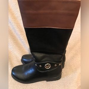 Michael Kors Girls Two Tone Boots